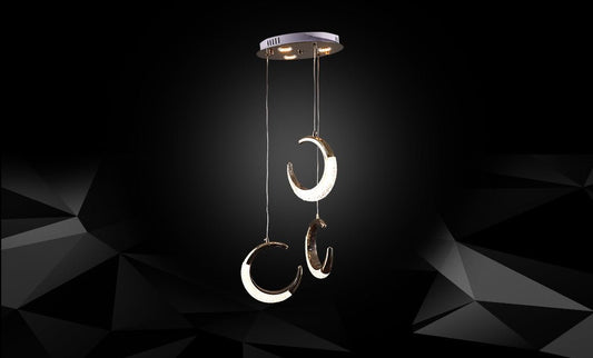 LED pendant 80033/3+3 - French Gold