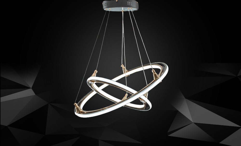 LM LED Pendant - 1009/40+60 GD+BK