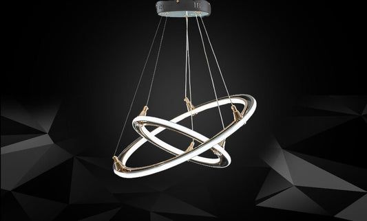 LM LED Pendant - 1009/40+60 GD+BK