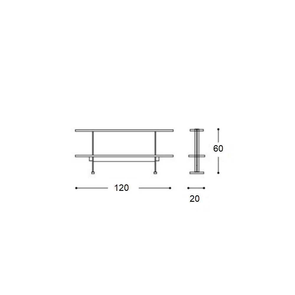 Scarlet Open Shelving Unit