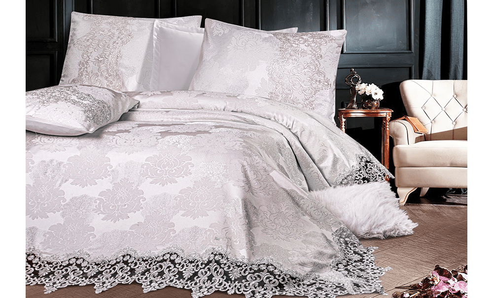 Qabbani Oscar bridal tablecloth, 6 pieces