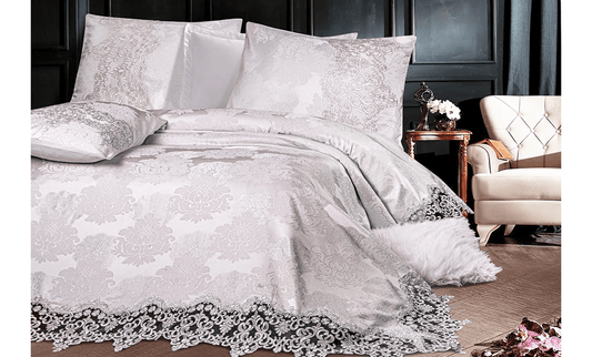 Qabbani Oscar bridal tablecloth, 6 pieces