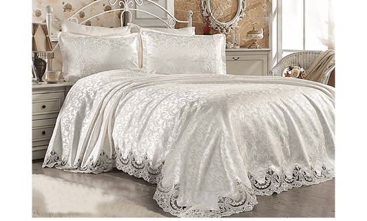 Qabbani Salina bridal tablecloth, 6 pieces