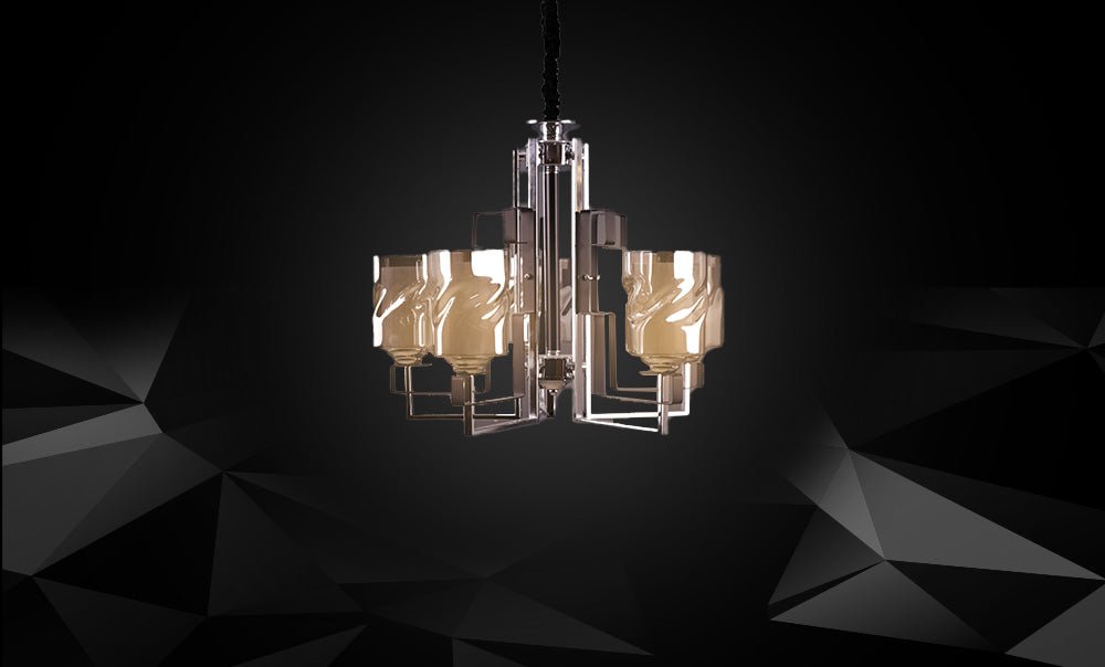 Chandelier 28441/5 CH/BK/SMOK-150