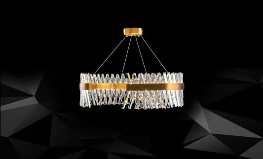 Crystal chandelier LM-19031/D800-GD+BR