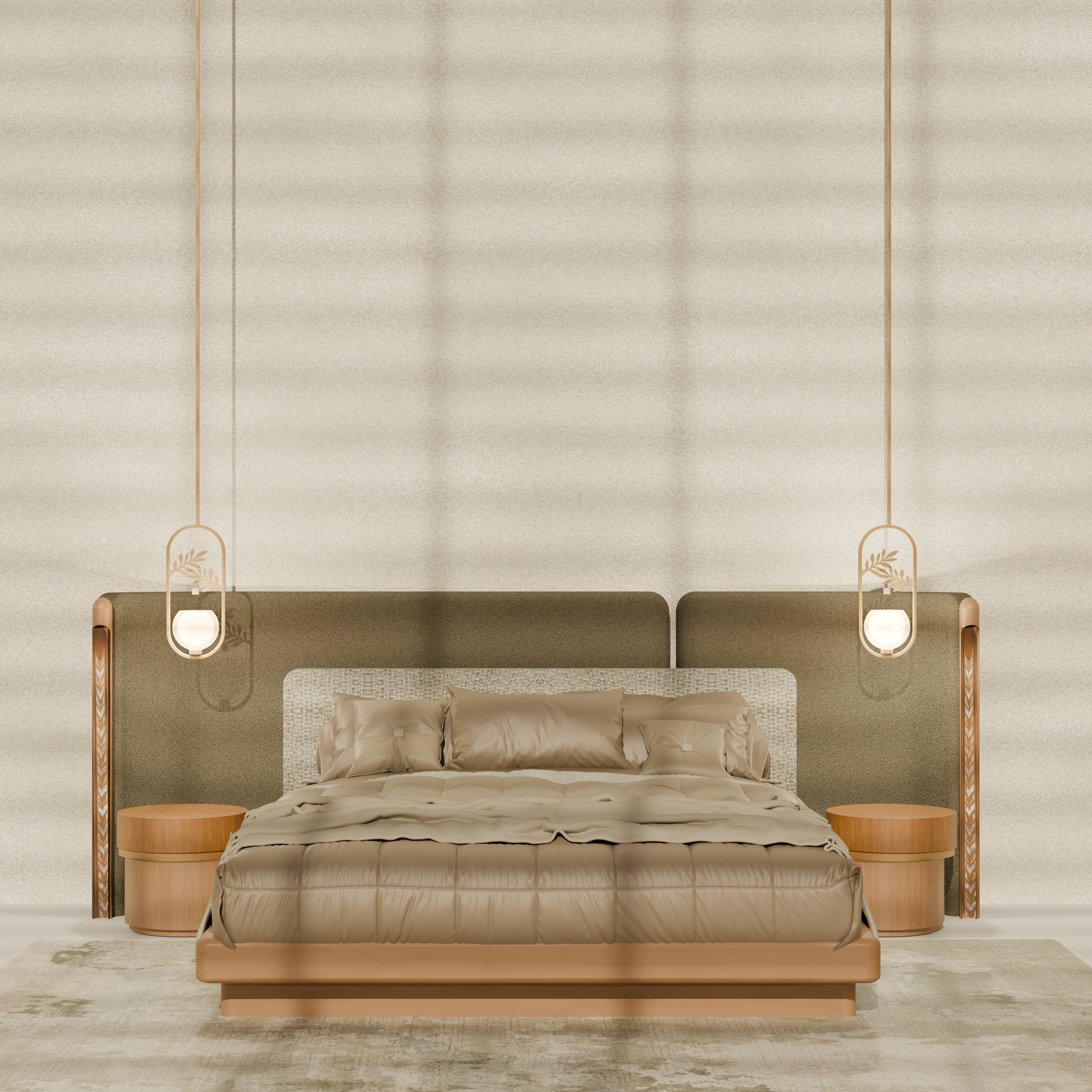Palm - Bed and 2 Commode