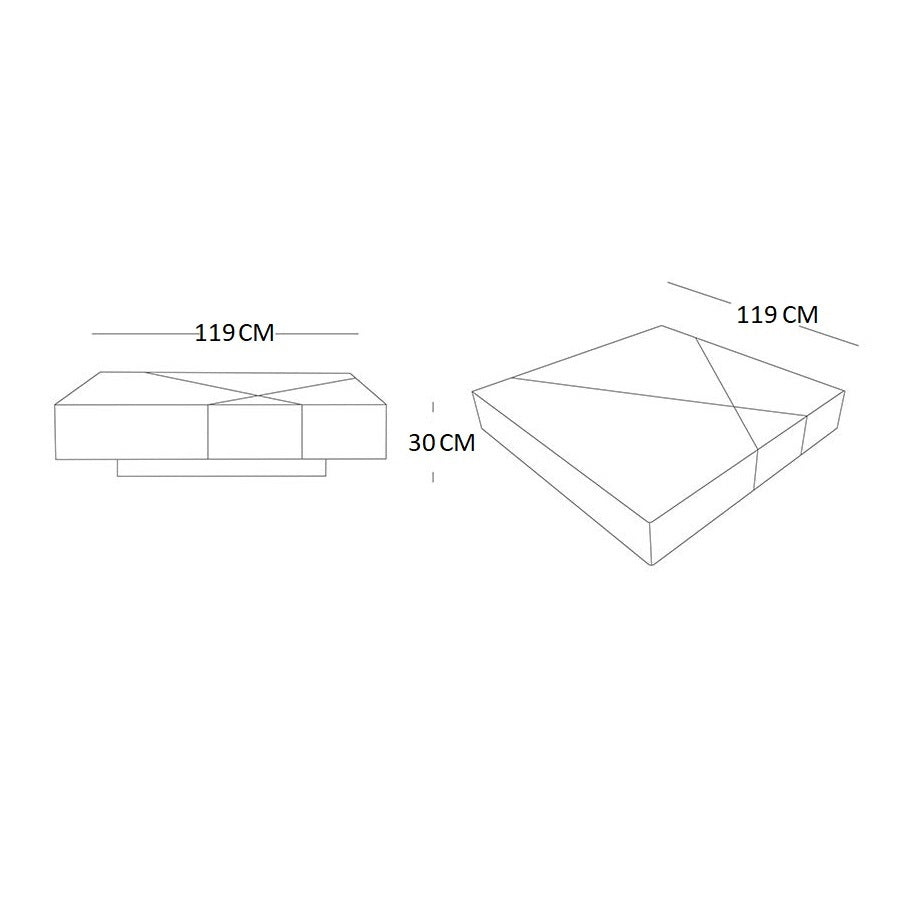European style center table