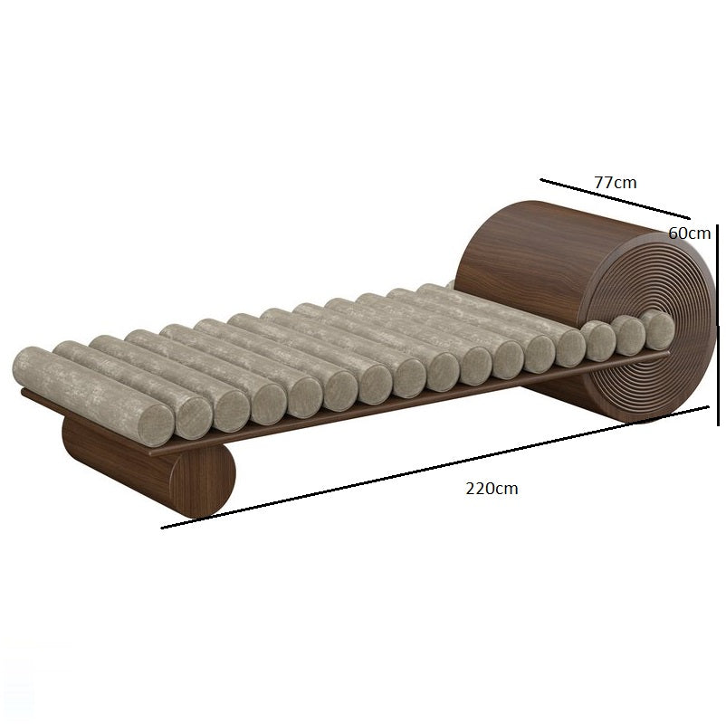 Bench with a distinctive and luxurious design