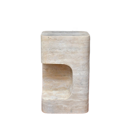 Side table with a distinctive design