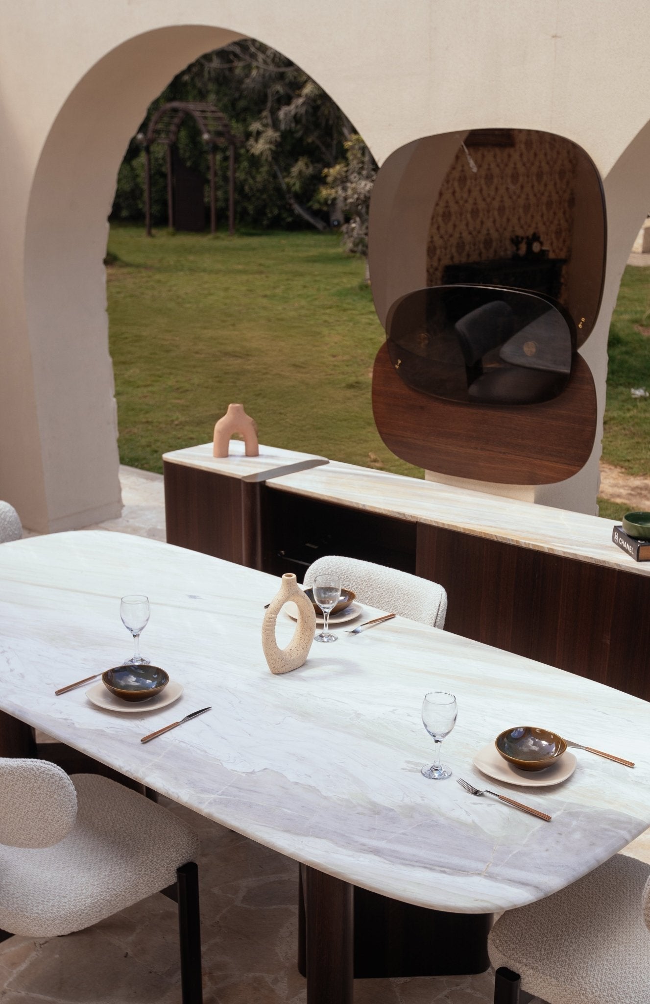 Rounded Dining Room