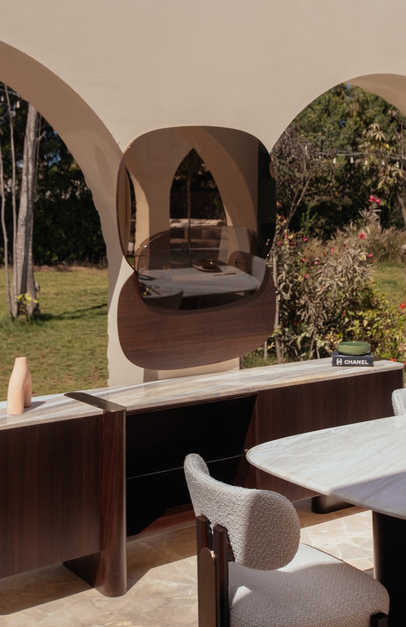Rounded Dining Room