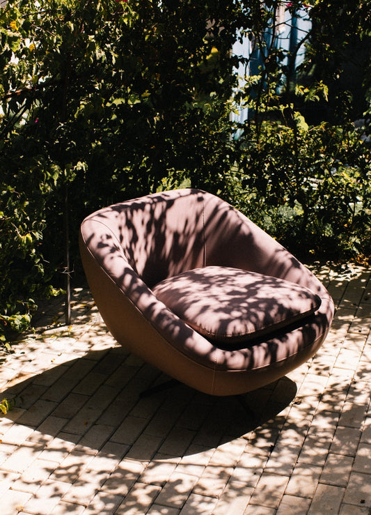 Modern Swivel Cushion Chair