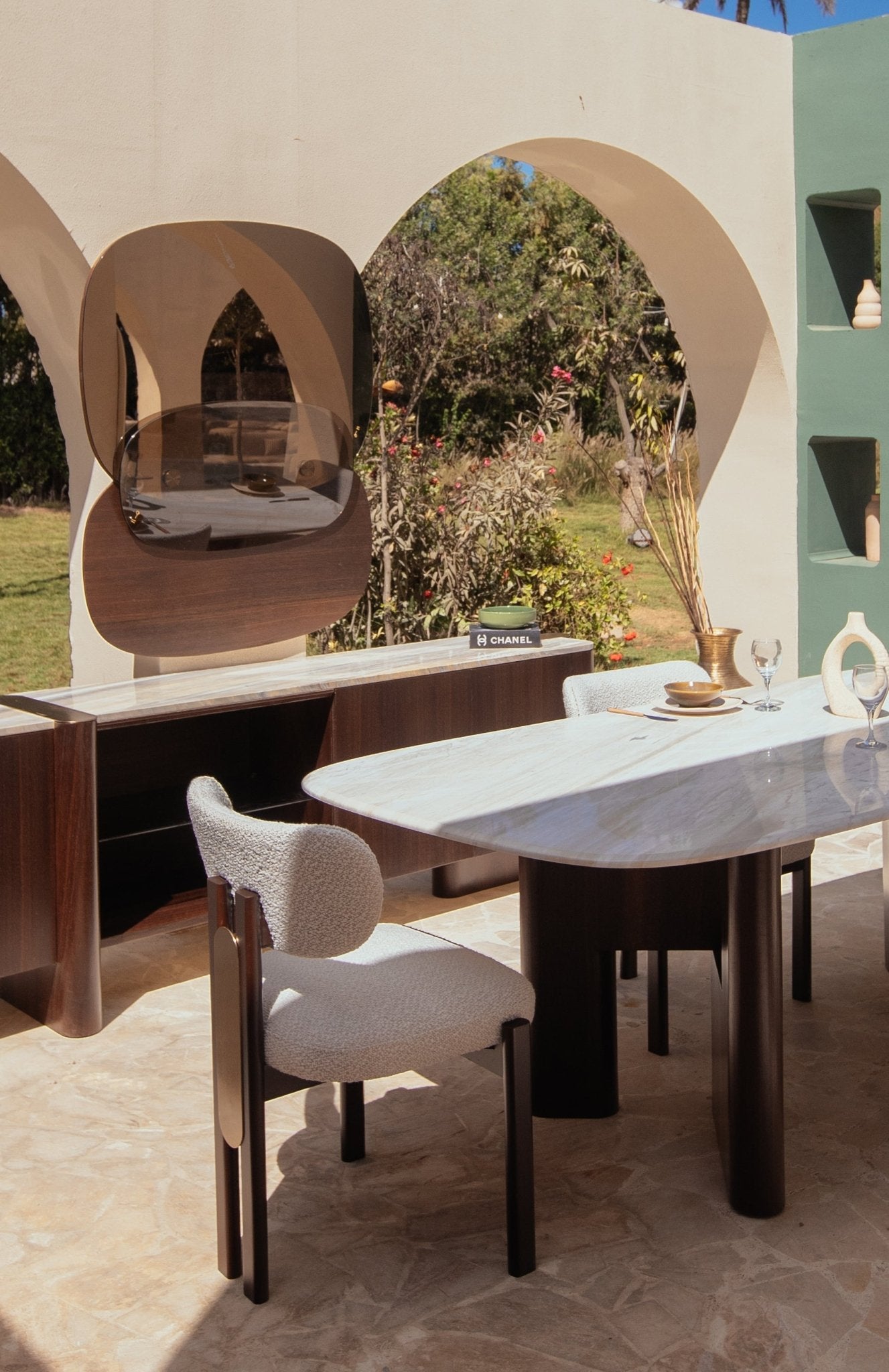 Rounded Dining Room