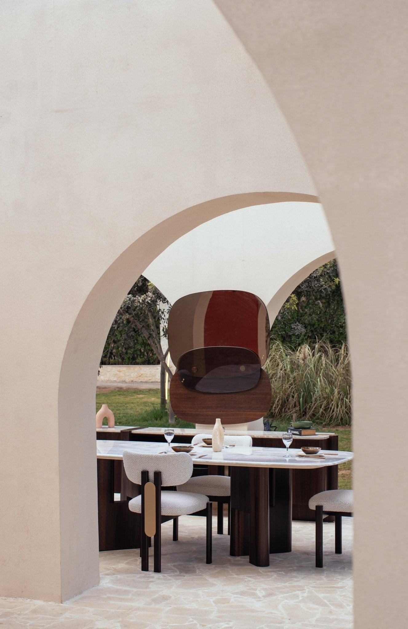 Rounded Dining Room