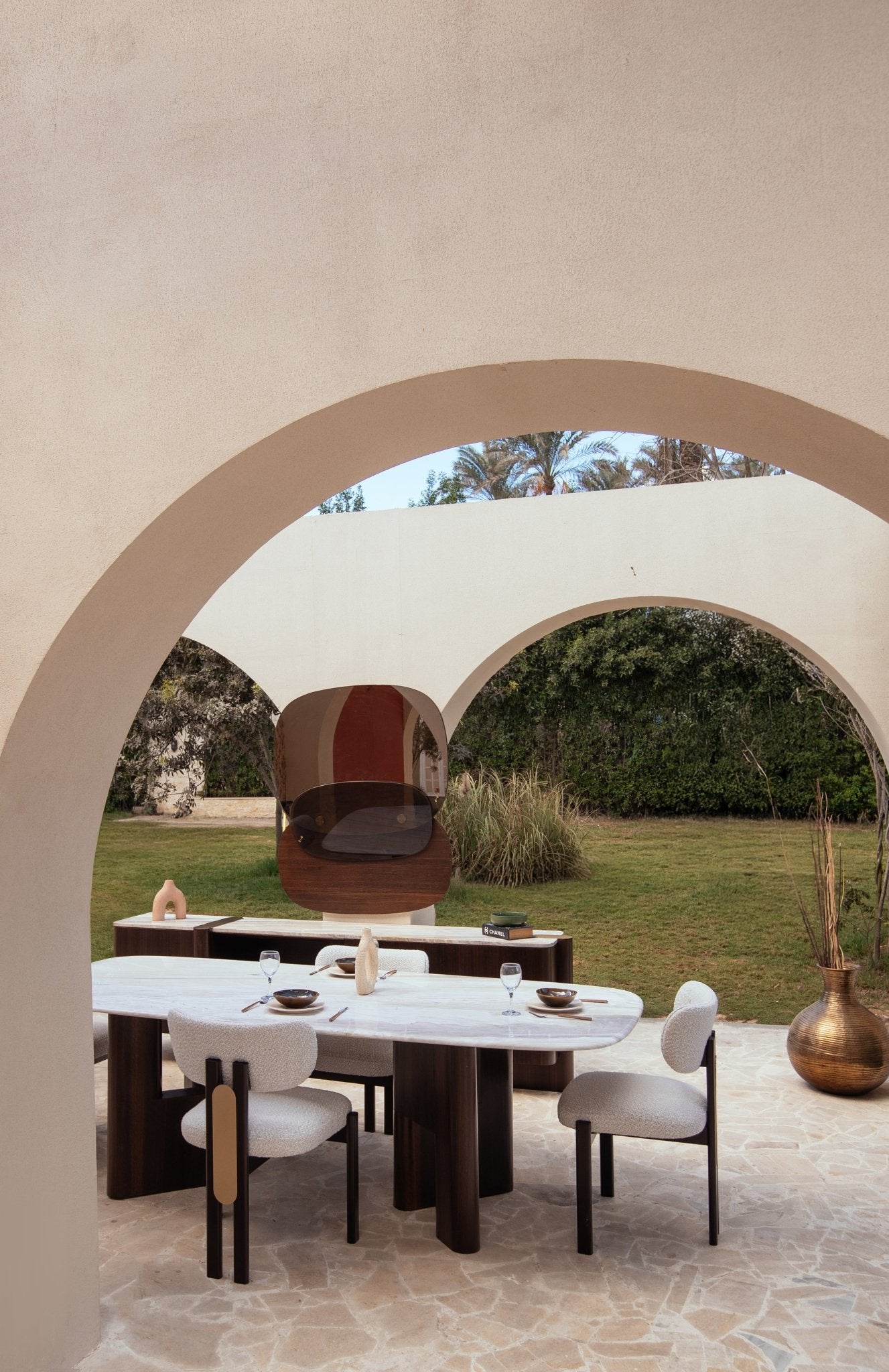 Rounded Dining Room