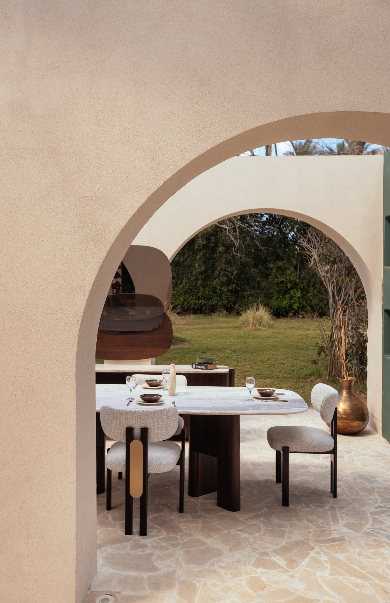 Rounded Dining Room