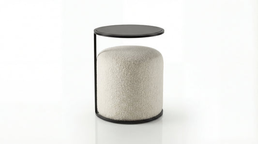 NEST Side Table + Pouf