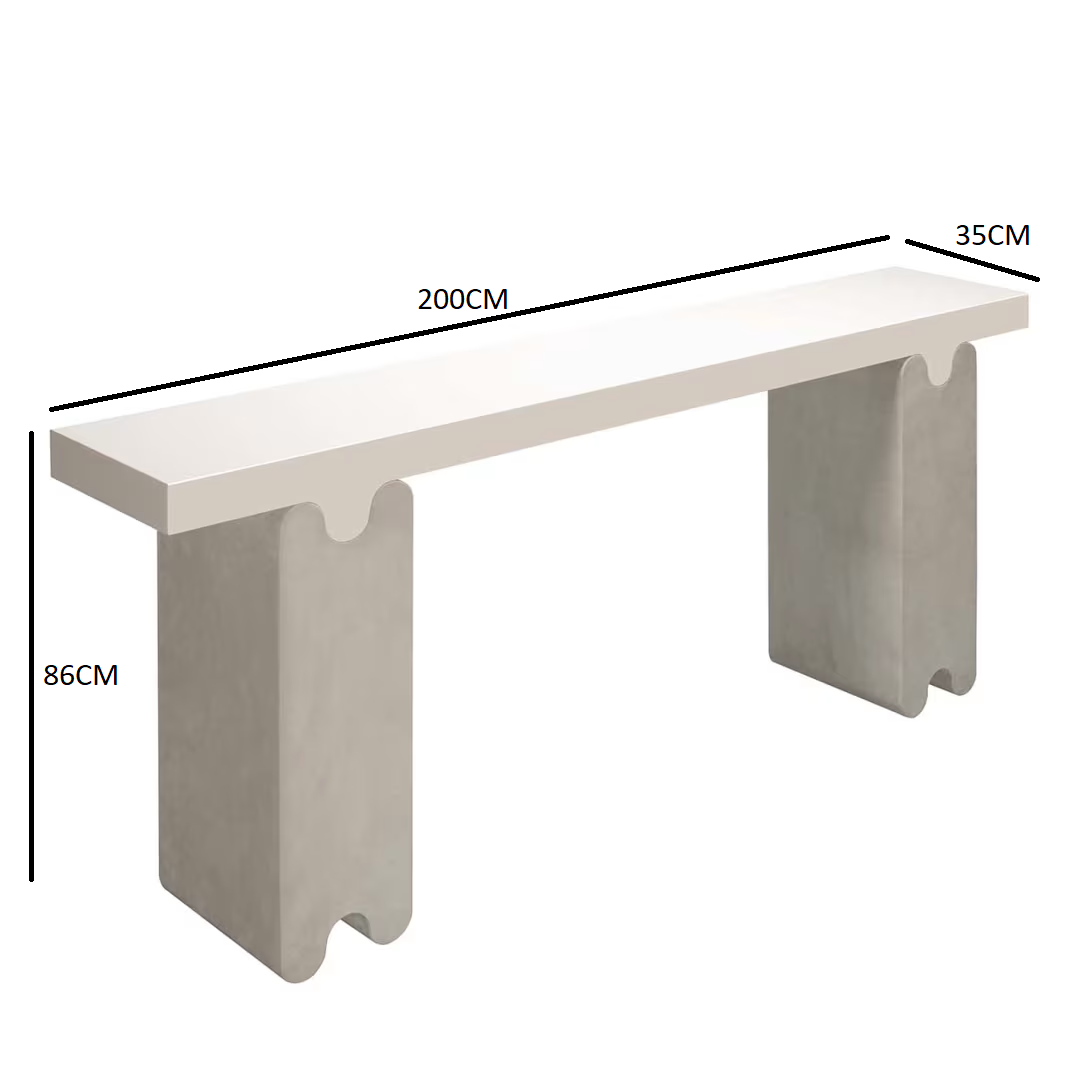 Ossicle leather console