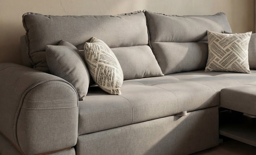 Dynamic corner and sofa bed