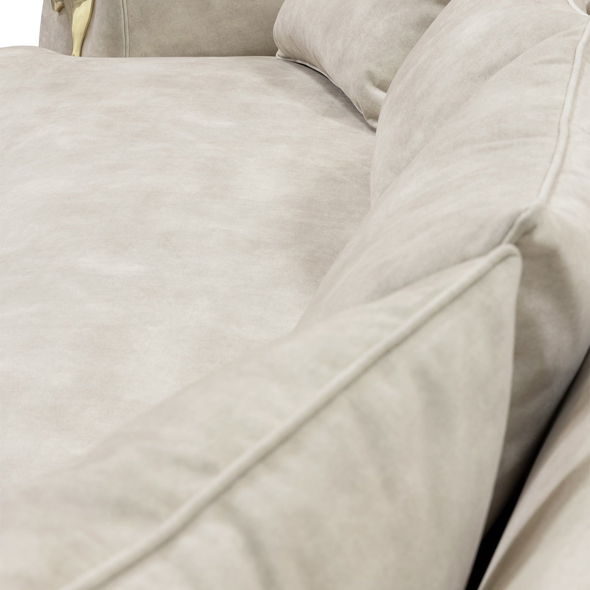 NEBET Luxurious Large Sofa in Gold