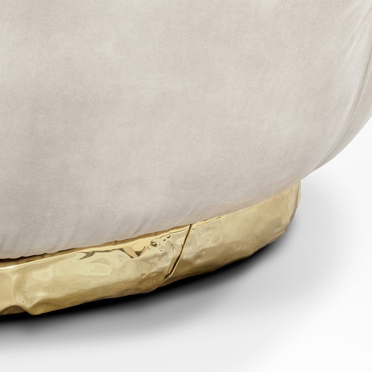 NEBET Luxurious Large Sofa in Gold