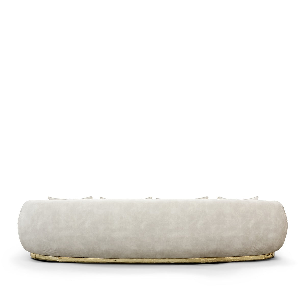 NEBET Luxurious Large Sofa in Gold