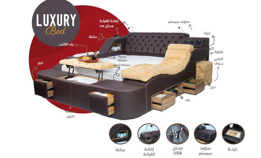 Luxury bed