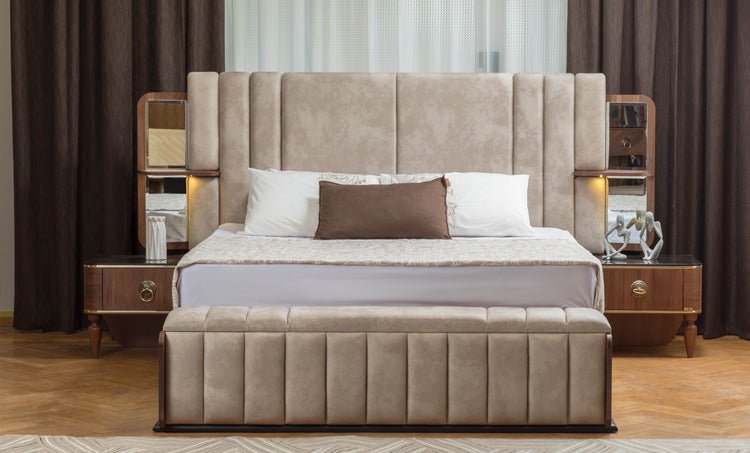 New Black Bed