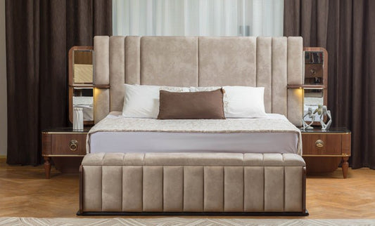 New Black Bed