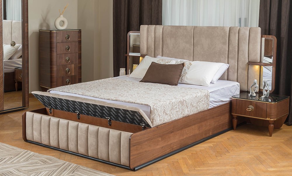 New Black Bed