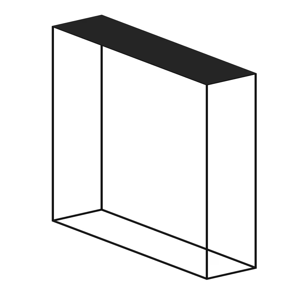 Slim irony console