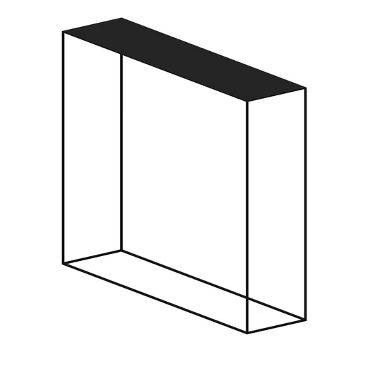 Slim irony console