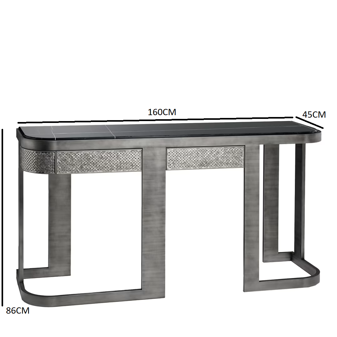 Visconti gray console