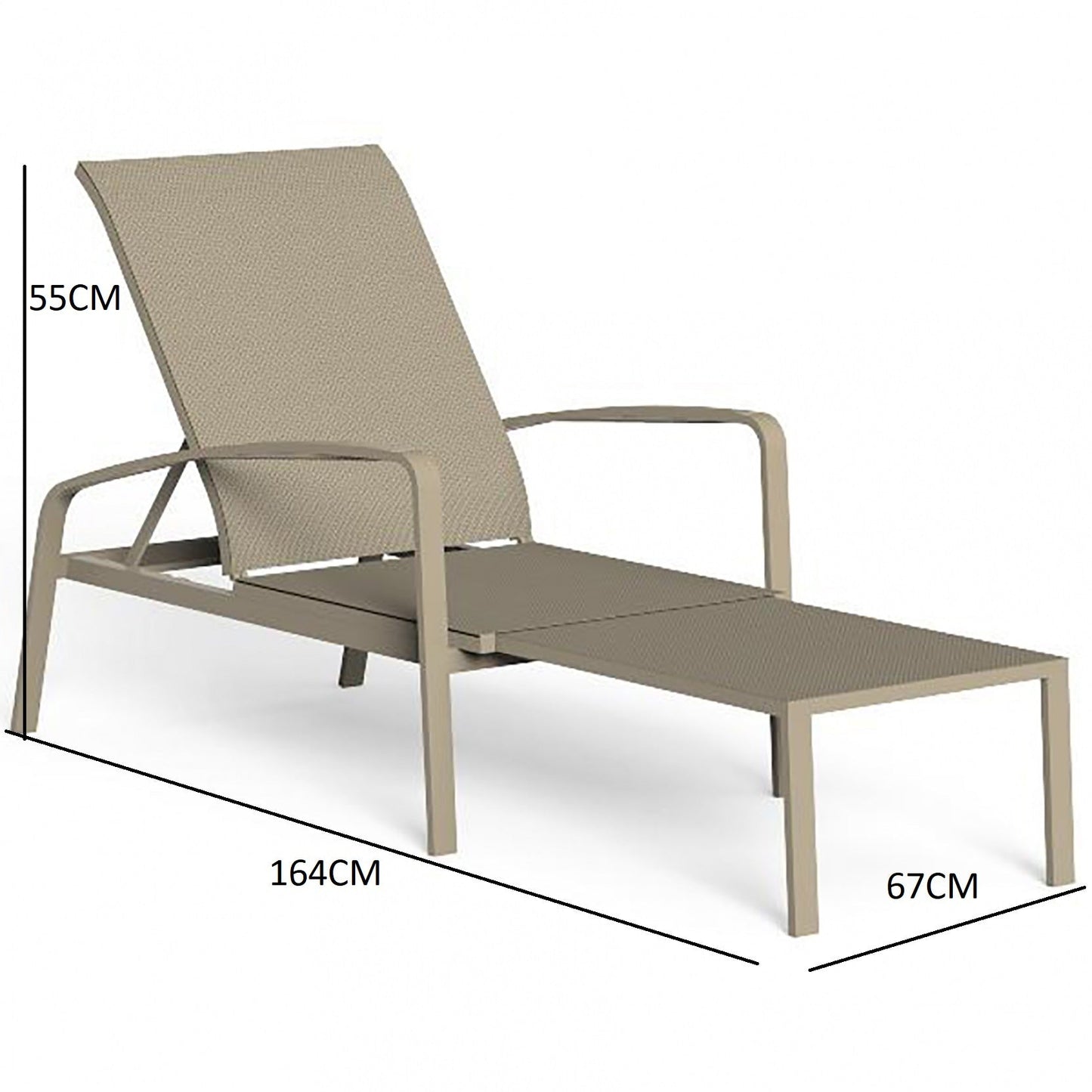 Stylish Outdoor Lounger