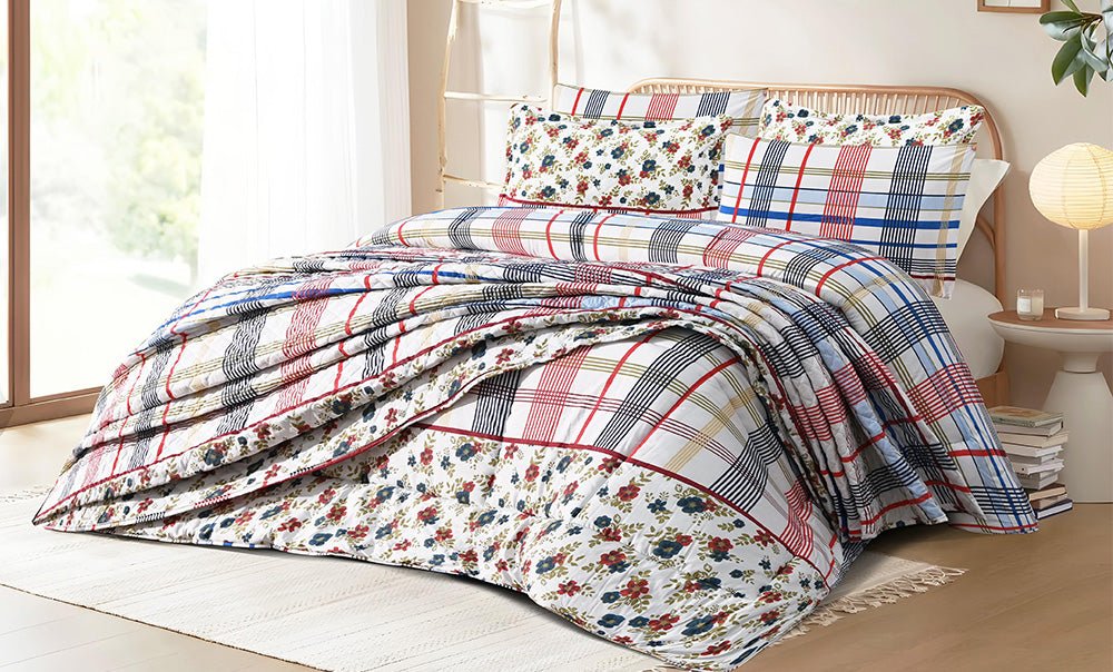 Single winter comforter set 3 pieces - 234