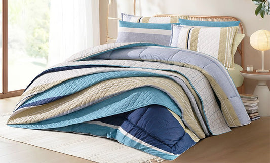 Double winter comforter set, 4 pieces - 236