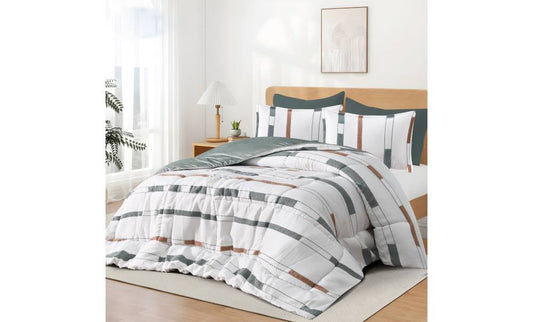 Cotton winter comforter set 3 pieces - 4110