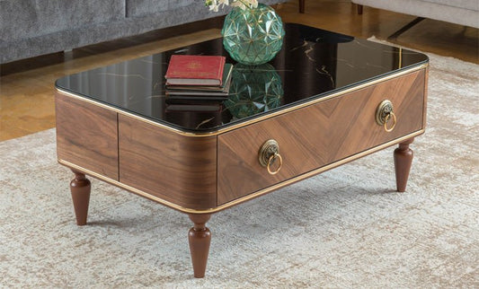 Black center table