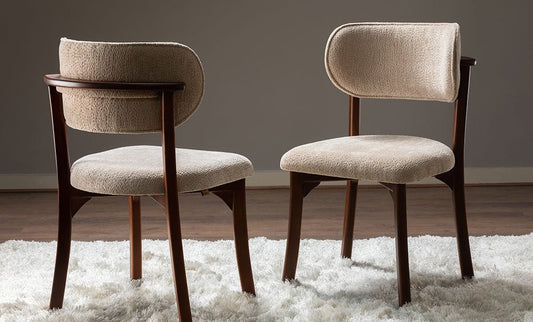 Boheme dining table with 6 chairs
