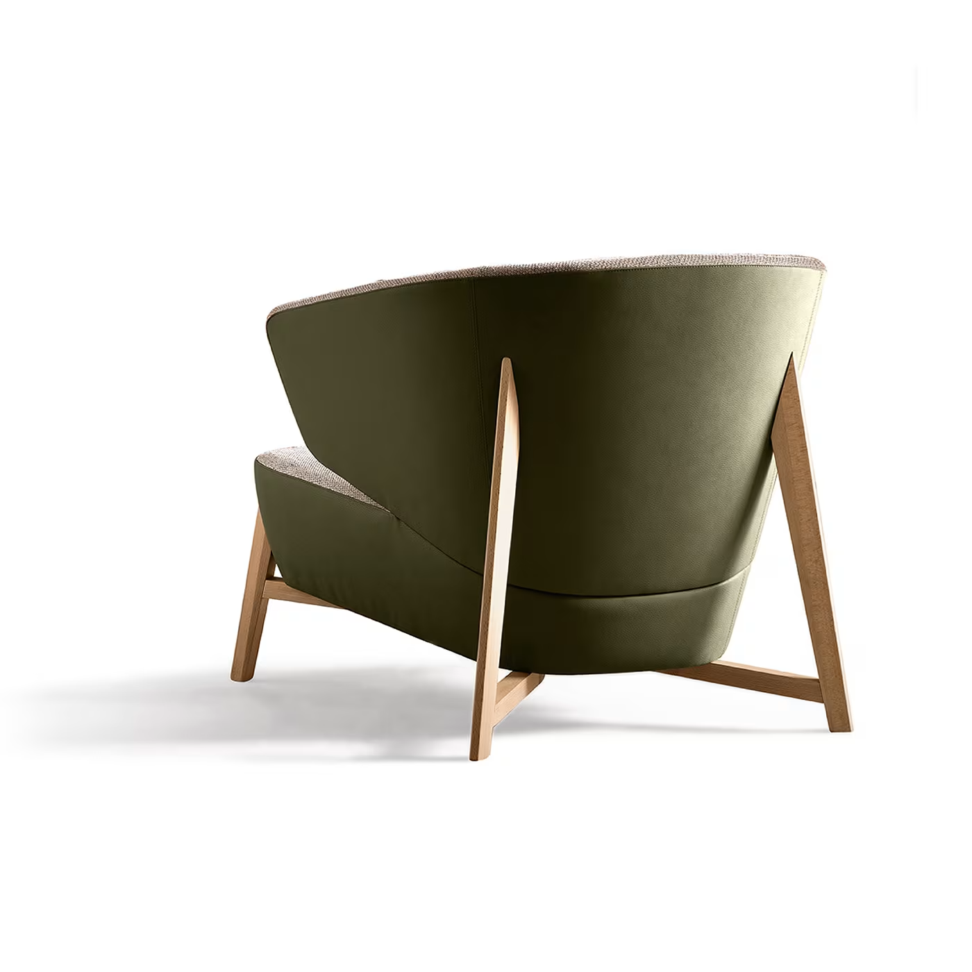 Arsenale green and gray armchair
