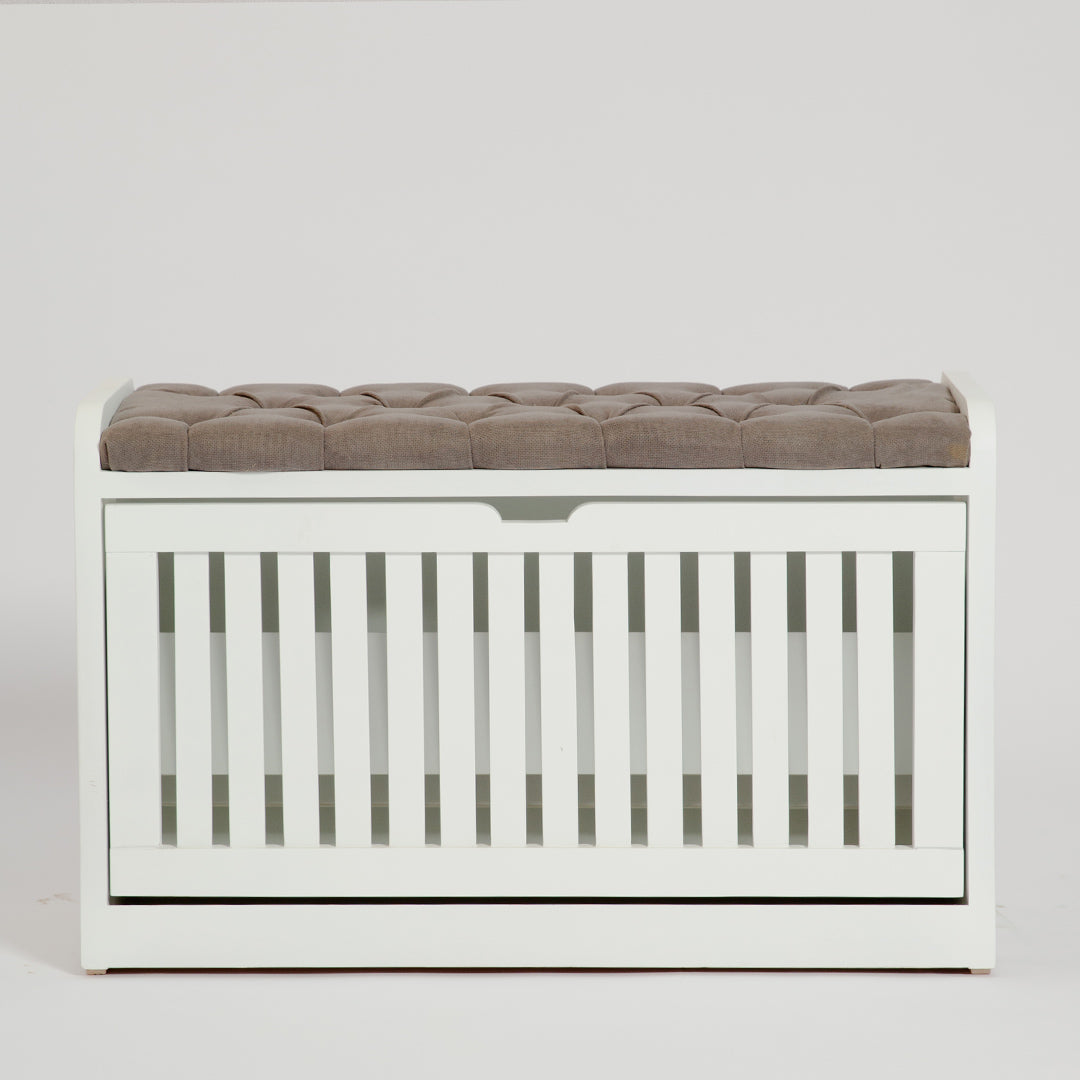White Secret Shoe Storage