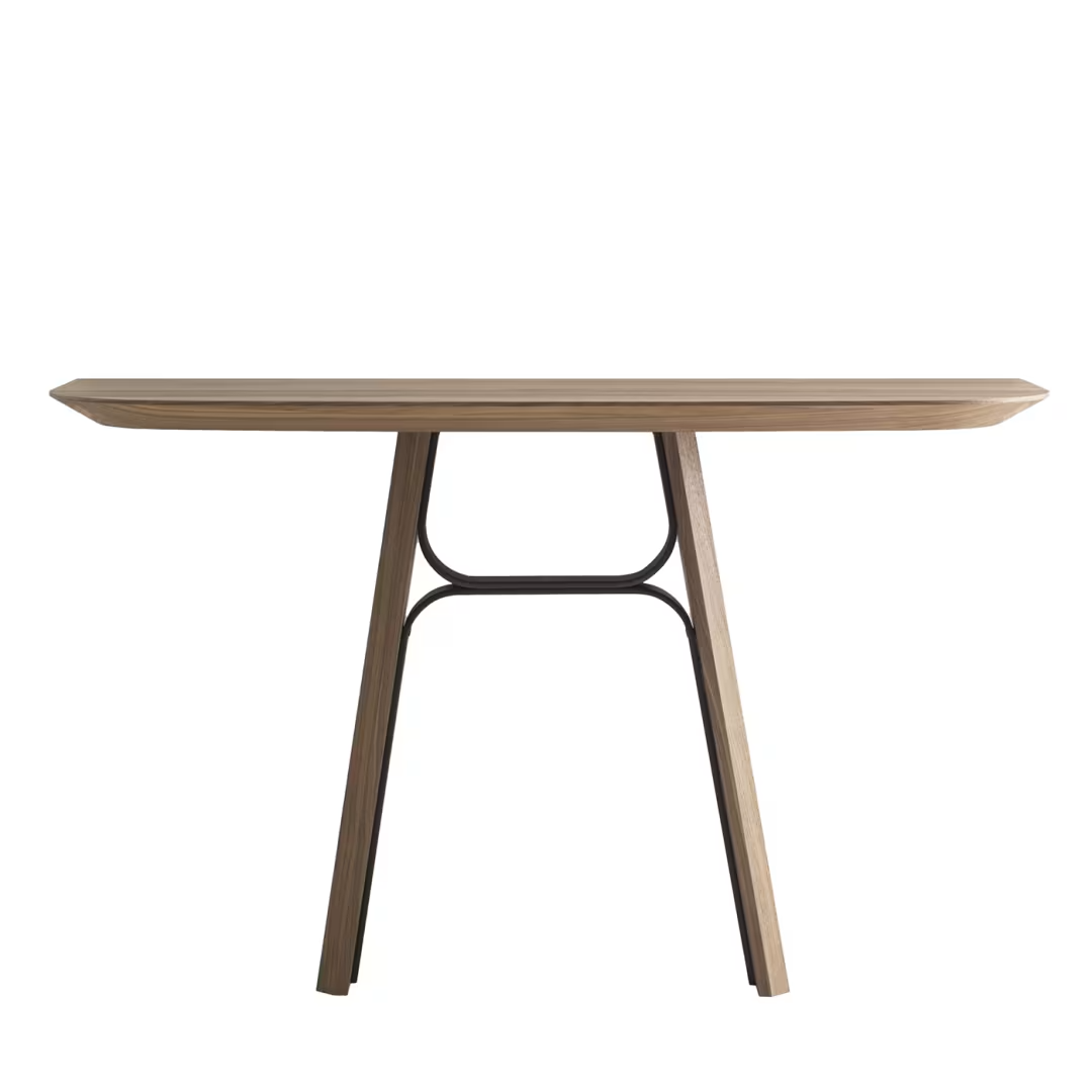 Canaletto walnut console bridge