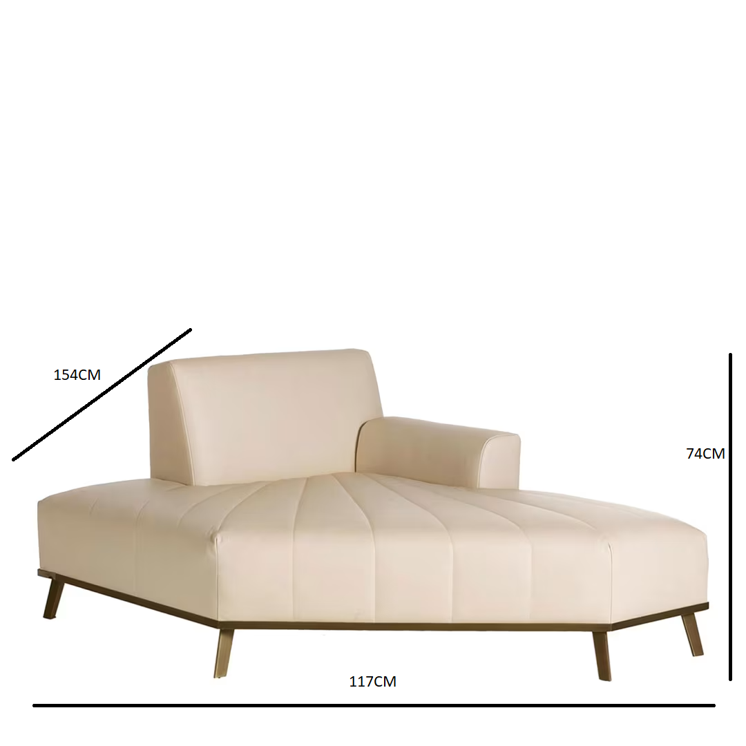 Expanding chaise longue