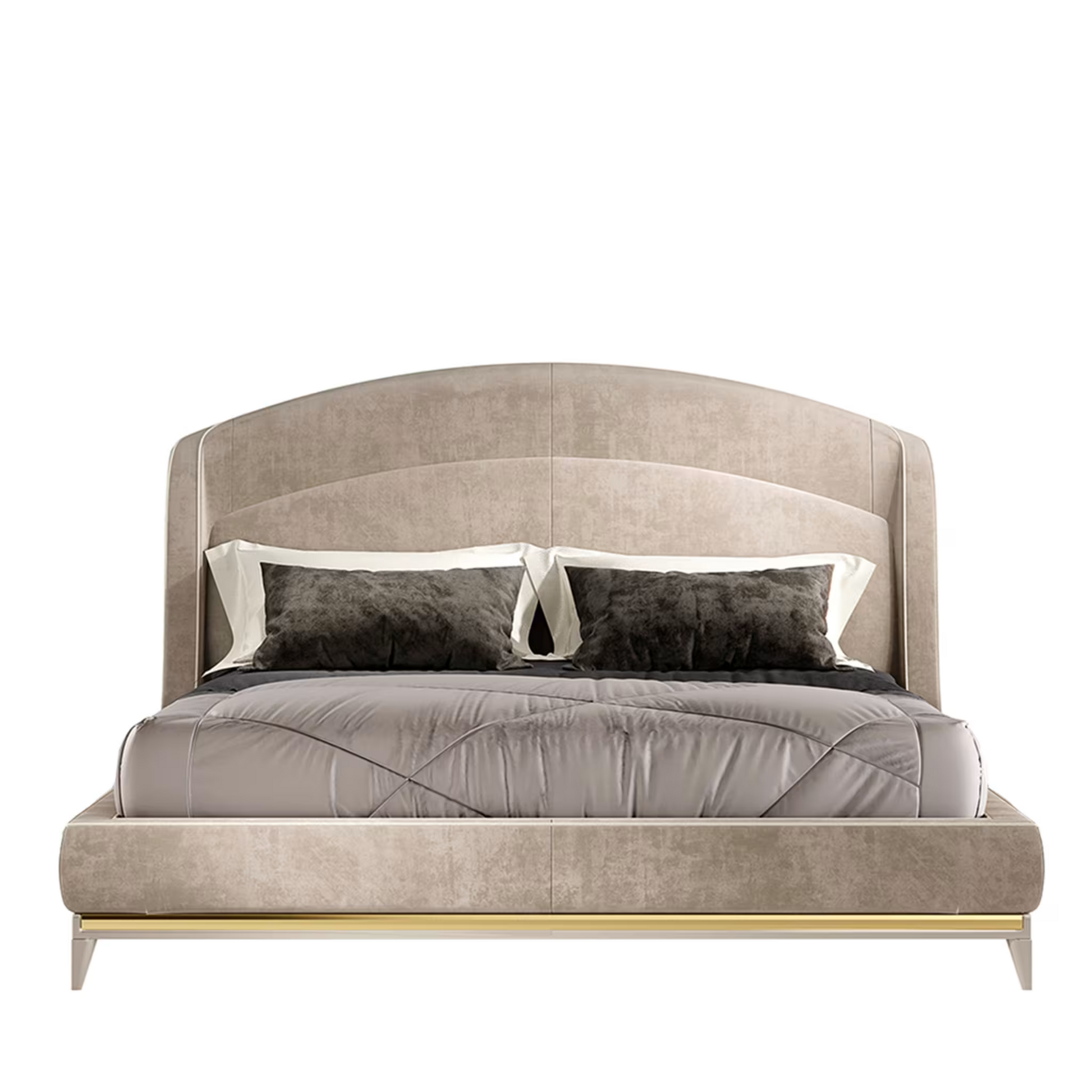 Victor ivory bed