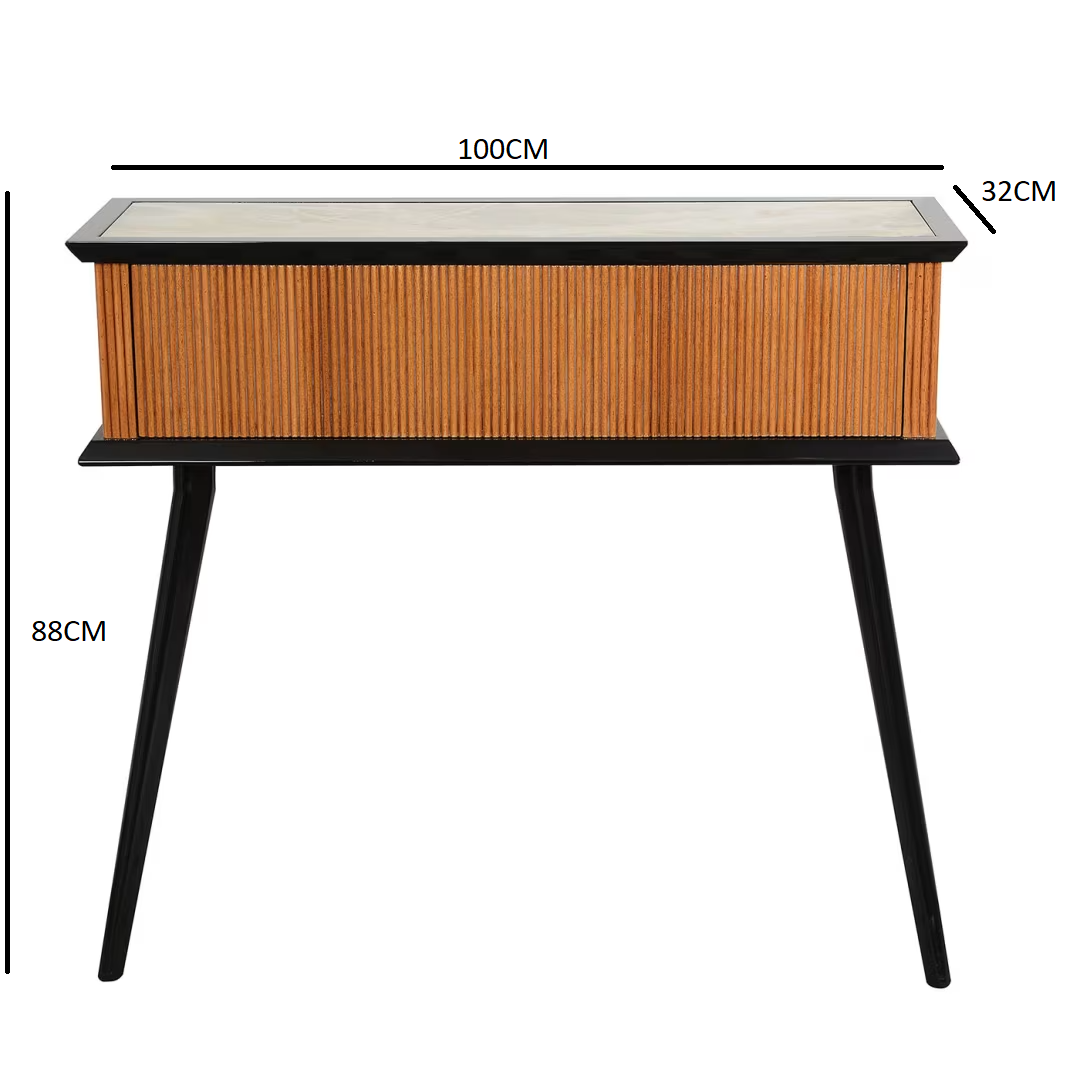 Elemento ridged console table